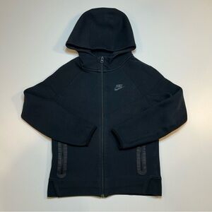 Nike Sportswear Tech Fleece Windrunner Full-Zip Hoodie Black Chevron Women’s L